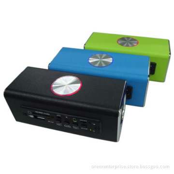 Portable usb mini  travel  radio speaker
